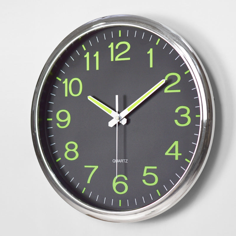 Illuminating Classroom Silent Wall Clock 30 cm