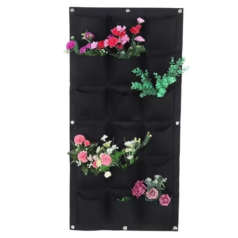 Felt Plant Bag for Vertical Wall Mounting – Three-dimensional, Non-woven Plant Bag