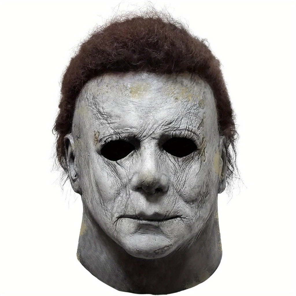 Men’s Realistic Scary Halloween Mask Set | Horror Prop Knife