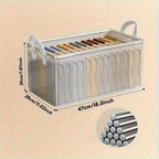 SpaceSaver - Stylish Stackable Storage Boxes for Clothing and Books