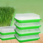Germination trays with lid – Double-layer seed sowing tray for effective seed germination