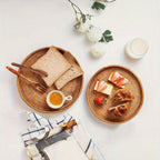 RattanCharm - Elegant Handmade Rattan Serving Bowl