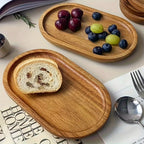 ChicTray - Elegant Oval Tray made of Solid Wood