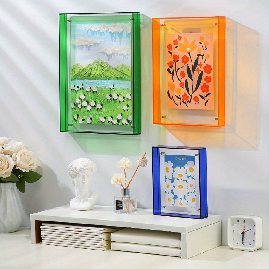 AcrylicFrame – Luxury Art Deco Photo Frame