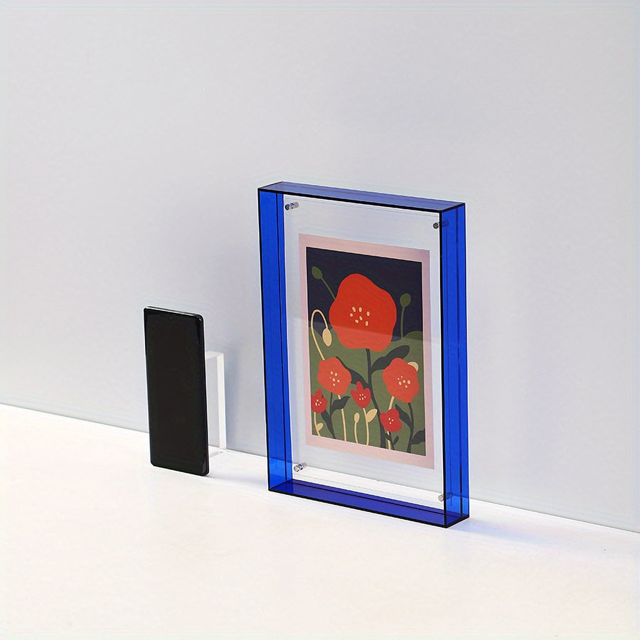 AcrylicFrame – Luxury Art Deco Photo Frame