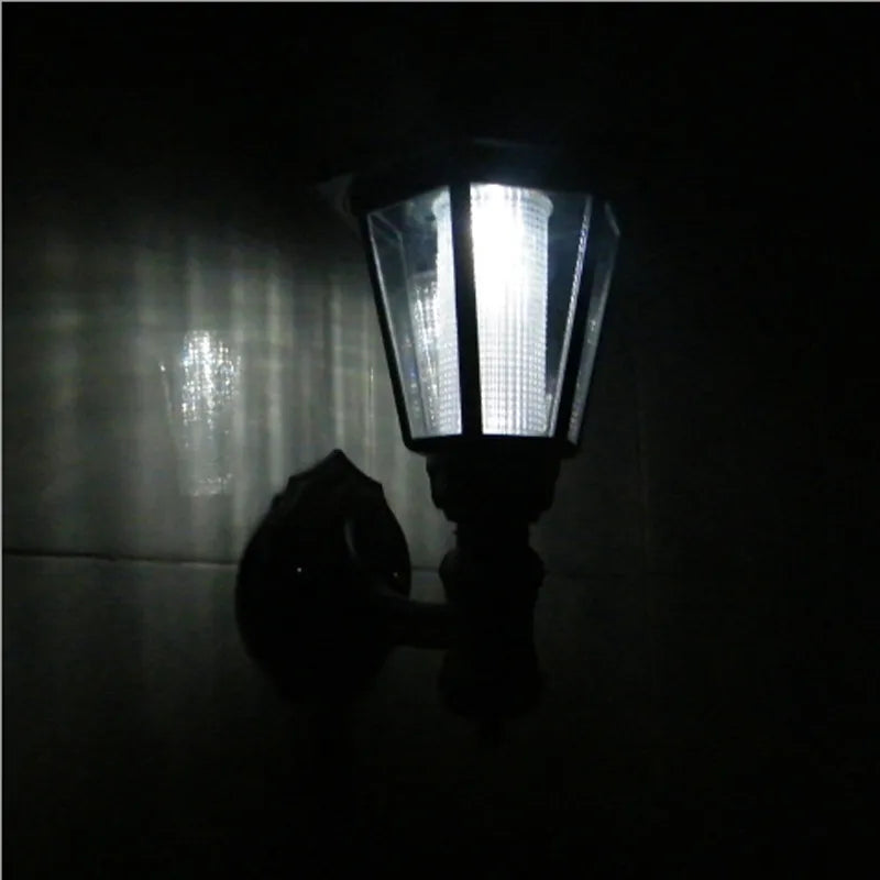 Solar Garden Lantern with LED – Outdoor Lighting for Terrace & Garden in Classic Lamp Design