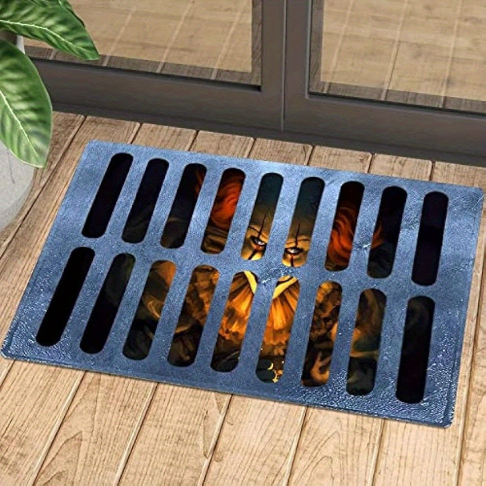 Door Mat Halloween Horror Non-Slip Polyester Rug