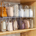 Three-Tier Bag Organizer Made from Clear ABS Plastic