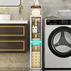 BathroomBliss Rolling Cabinet | Space-saving bathroom solution with wheels for easy moving