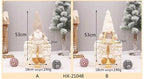 Retractable Luminous Santa Doll Rudolf Christmas Faceless Decoration Ornaments