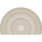 Moroccan tribal floral pattern rug multicolored polyester rug machine washable pet friendly non-slip doormat for the living room
