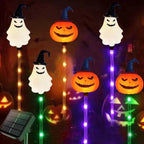 Halloween pumpkin garden solar lamp