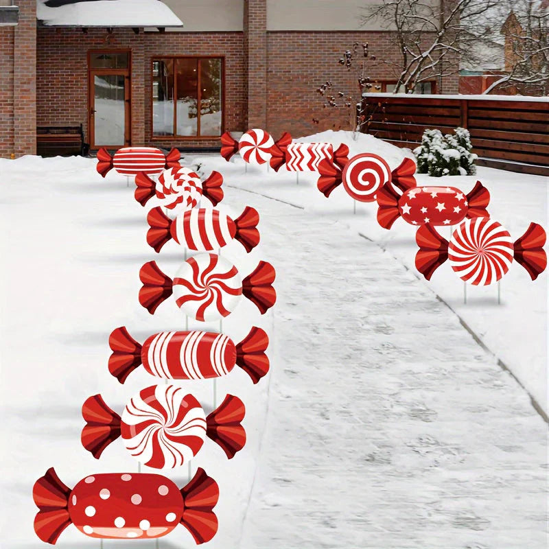 CandyLume - Christmas Candy Cane Path Decor