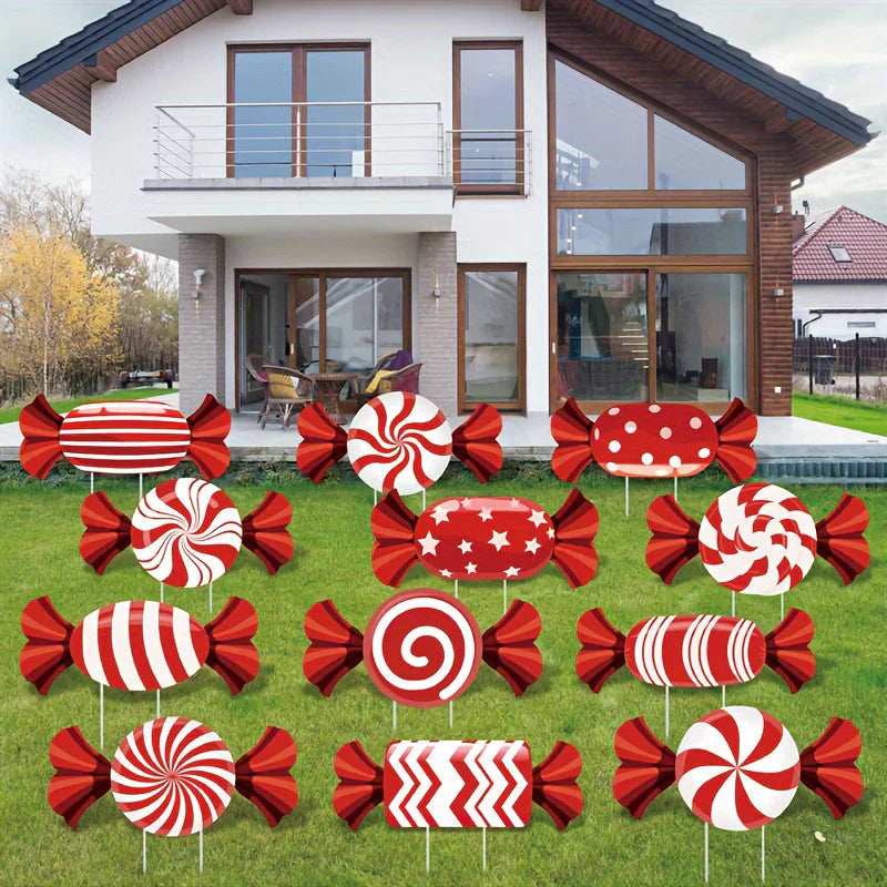 CandyLume - Christmas Candy Cane Path Decor