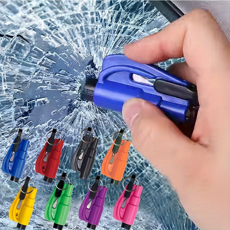 Compact Emergency Safety Hammer with Ergonomic Handle – Window Breaker for Quick Escape in the Car, Available in Multiple Colors