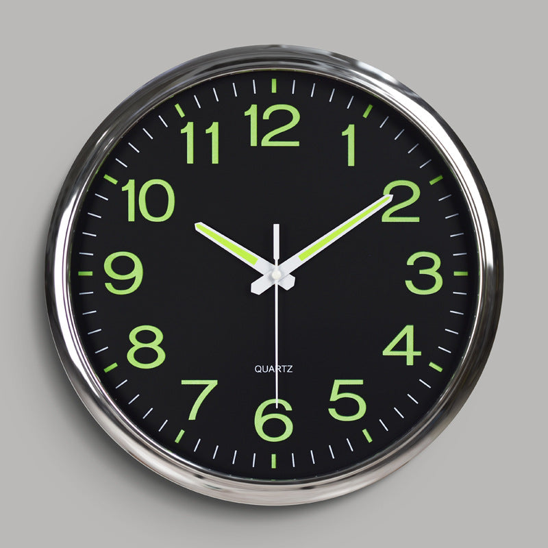 Illuminating Classroom Silent Wall Clock 30 cm