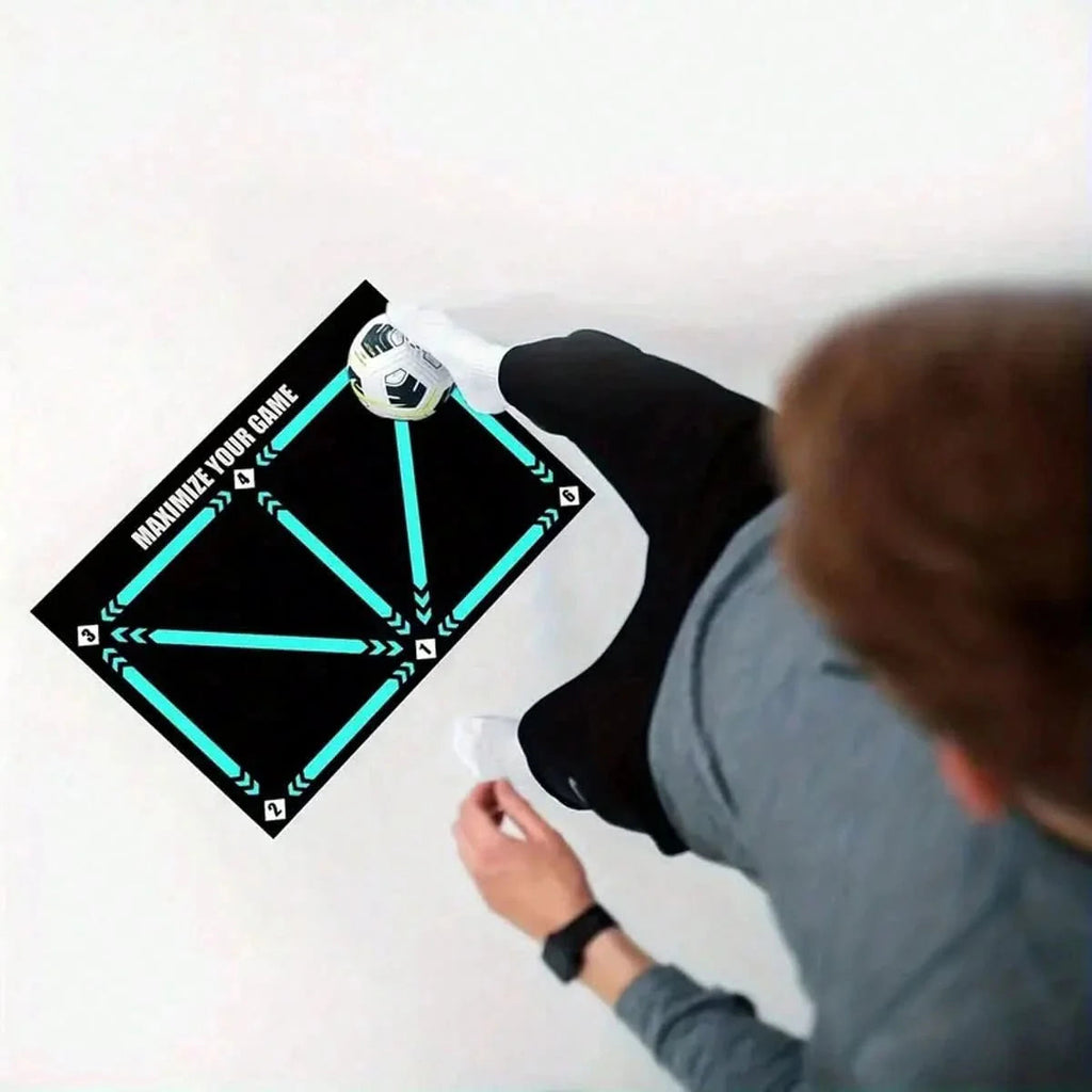 slip football training mat - perfect for effective training at home