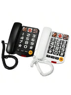 Wired Home Telephone for Seniors – Stylish, Simple & Durable