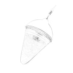 Solar Cone Shaped Outdoor Waterproof Decorative Garden Light