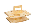 Elegant wooden wine tray Perfect for any occasion