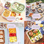 175ml Stainless Steel Snack Boxes for Kids - 6-Pack
