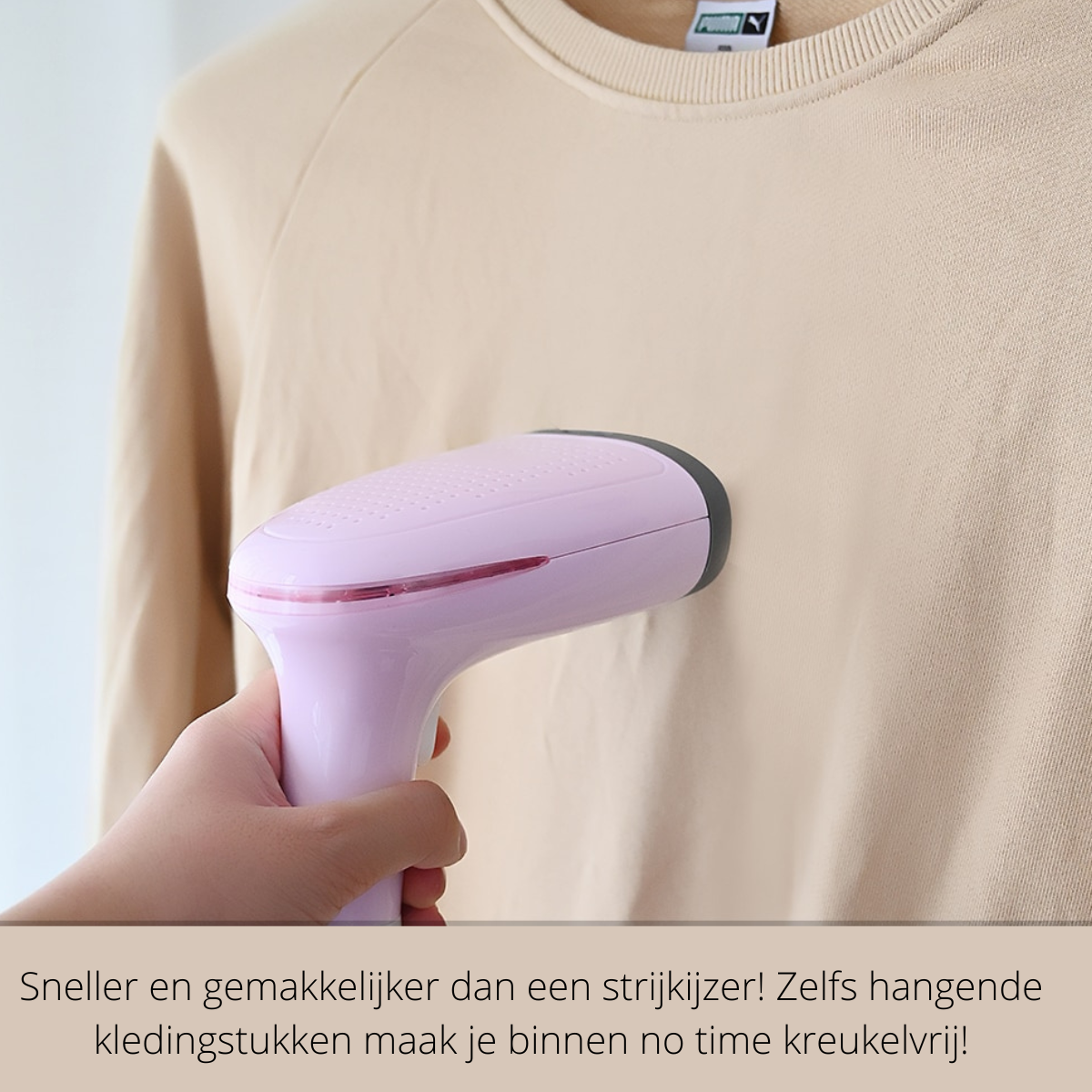 Compact Portable Garment Steamer Wrinkle-Free