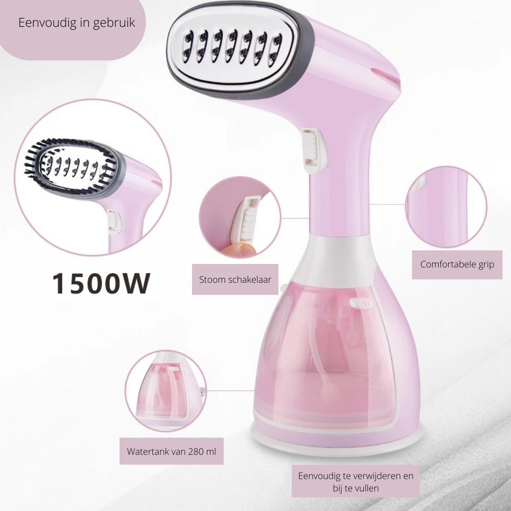 Compact Portable Garment Steamer Wrinkle-Free