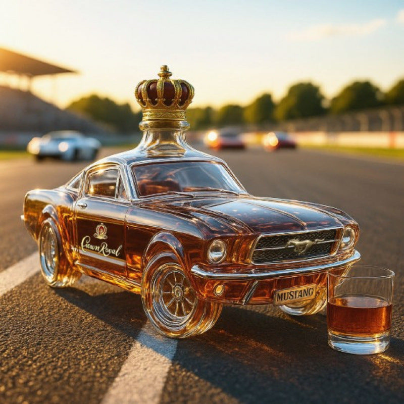 丨 Mustang Design Whiskey Bottle