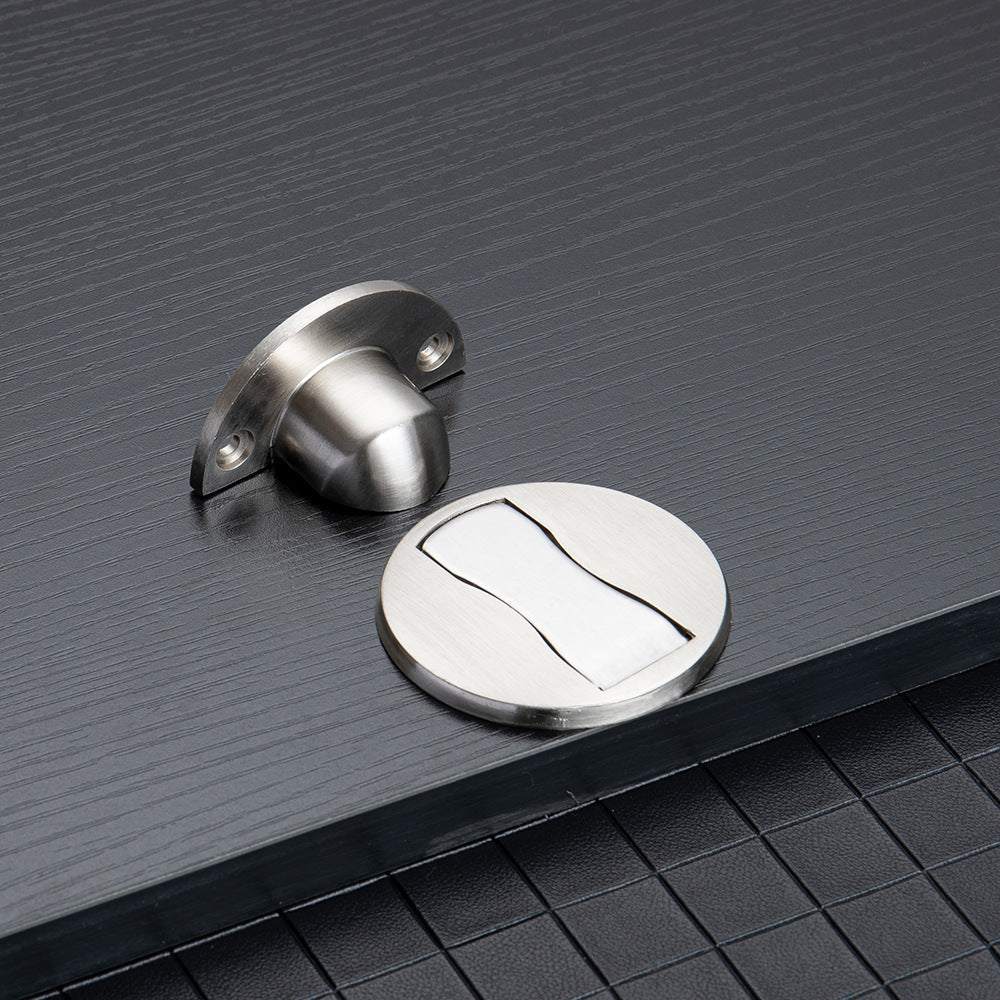BowLt|304 Steel Door Stopper Attributes (Drill-Free/Strong Magnetic/Anti-Collision/Mute)
