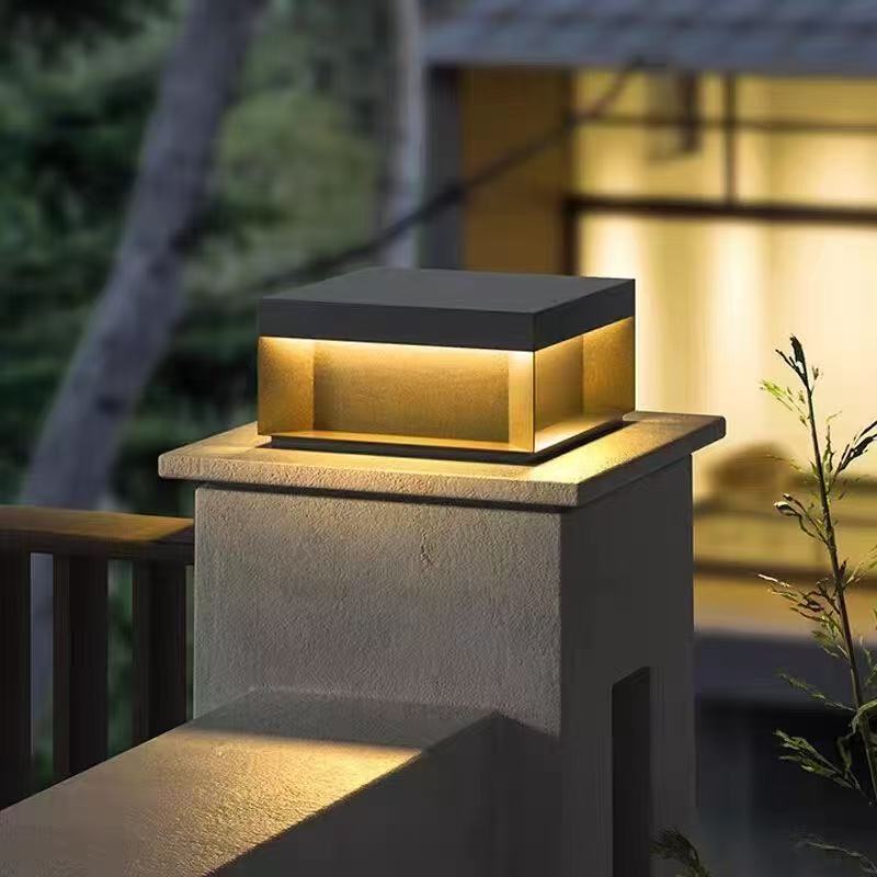 Outdoor Waterproof Garden Light Villa Gate Pillar Decorative Lamp
