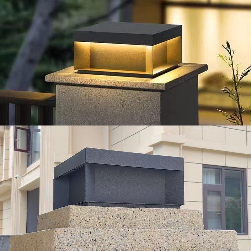 Outdoor Waterproof Garden Light Villa Gate Pillar Decorative Lamp