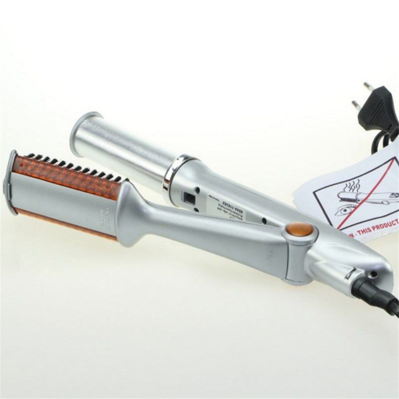 2 in 1 Curling Straightener+Ceramic Glaze/Multi Temp/Anti-Scald