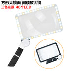 Magnifying Glass+Square Handheld Foldable