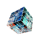 Ornament+Crystal Cube Carved/Light Cube/Sun Catcher