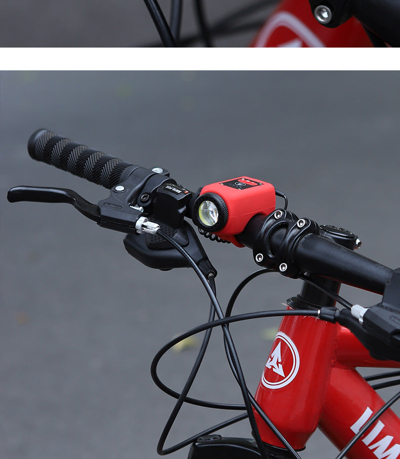 Bike Headlight+USB Charging/Rainproof/Night Riding