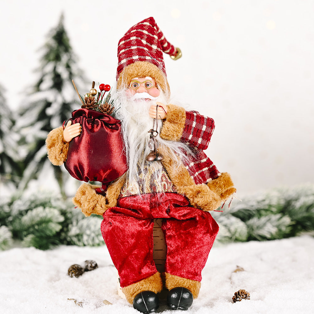 Standing Santa Claus doll Christmas Decorations