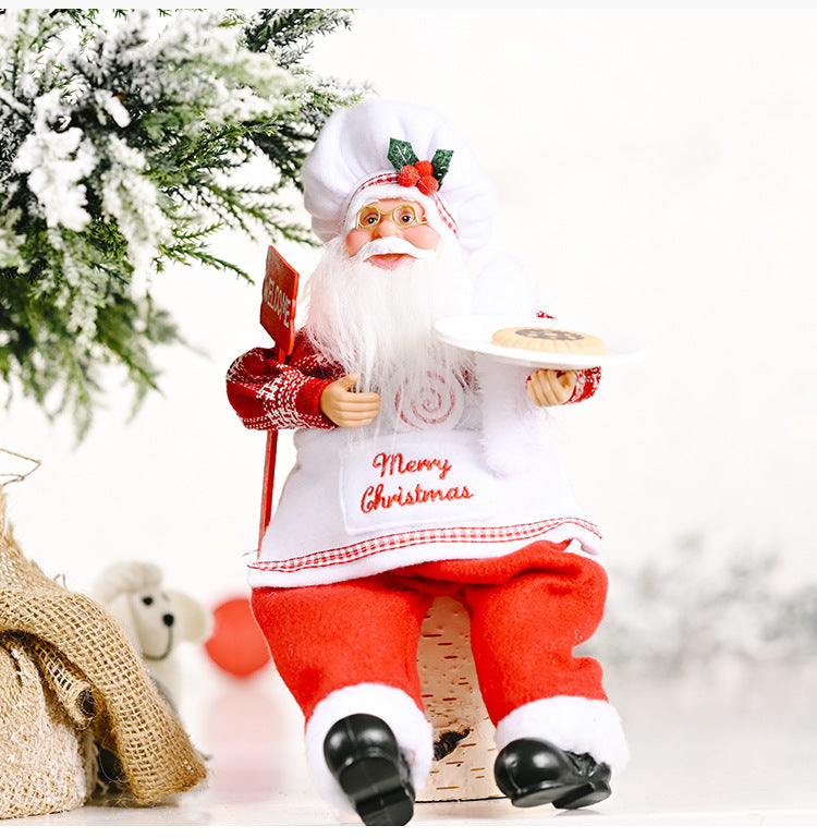 Standing Santa Claus doll Christmas Decorations