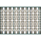 Simple Multicolor Modernist Carpet Polyester Geometric and Checkered Pattern Carpet Washable Pet-Friendly Non-Slip Carpet for the Living Room