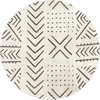 Geometric and striped pattern carpet polyester modern carpet washable non-slip pet-friendly carpet for the living room