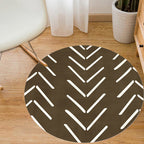 Geometric and striped pattern carpet polyester modern carpet washable non-slip pet-friendly carpet for the living room