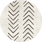 Geometric and striped pattern carpet polyester modern carpet washable non-slip pet-friendly carpet for the living room