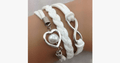 Infinity Pearl Heart Bracelet - For connections that last forever