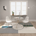 Funky Modernism Rug Green and Gray Geometric and Checkered Pattern Rug Pet Friendly Non-Slip Washable Area Rug for Decoration