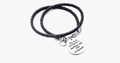 The love between a mother and her son is forever - Hand-stamped bracelets to celebrate mother-son love - Made of vegan leather and zinc alloy charms