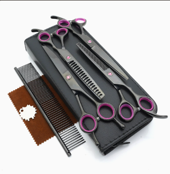 Professional Dog Grooming Scissors Set - PrecisionPaw