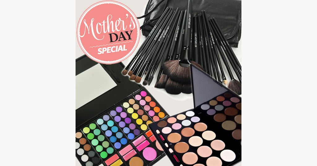 Mother's Day Deluxe Package with Makeup and Brush
