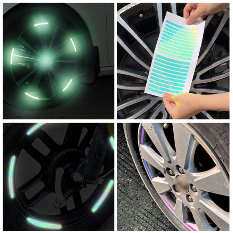 Reflective Car Rims Stickers