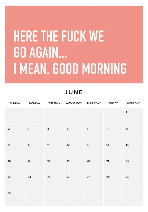 Adulting Is Hard 2024 Wall Calendar