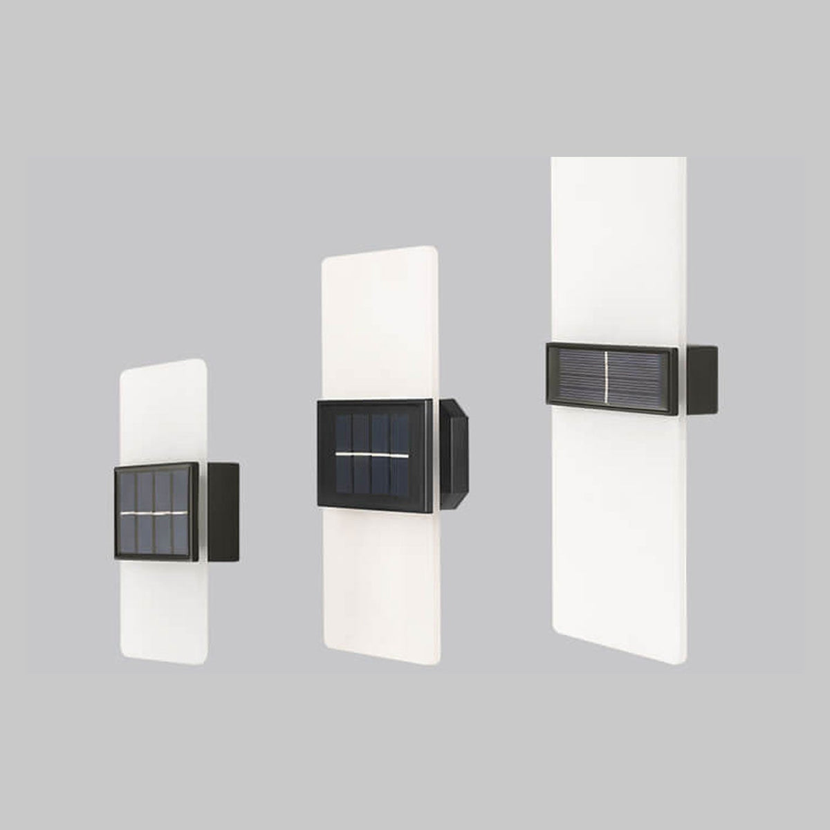 LumaZen Solar LED Wall Lamp | Weatherproof | Solar Powered Outdoor Lighting | Garden & Patio Decor