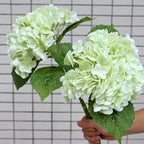 Artificial Hydrangea Flowers Outdoors